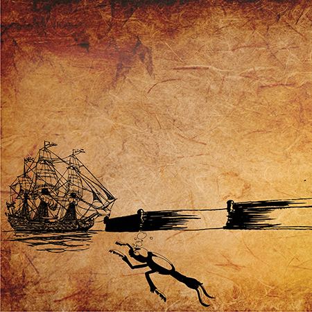 illustration nouveau jeu de piste pour les vacances de la Toussain citadelle de Brouage